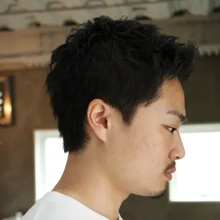 ショート メンズ 🌿ボブ パーマ高橋啓太🌿のヘアスタイル