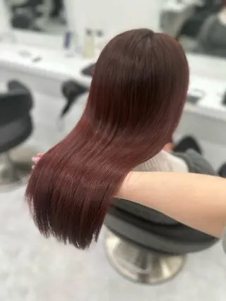 ロング カラー パーマ ヘアアレンジ メンズ キッズ ♥️韓国ヘア レイヤー♥️ゆりのヘアスタイル