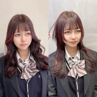 ロング ガレリアエレガンテ栄店所属・ウルフカット/ ハッシュカット/山路のヘアスタイル