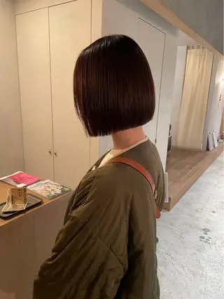 ショート 極上髪質改善 宮内開星のヘアスタイル