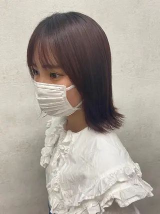 カラー Misaki ║ツヤカラーのヘアスタイル