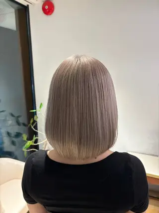 ミディアム カラー backstage青山店所属・山本 瑠虎のヘアスタイル