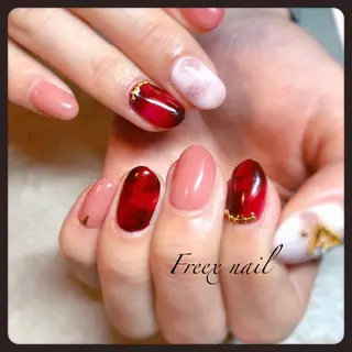 ネイル Freex nail所属・freex nail /ニュアンス/個性派のネイルデザイン