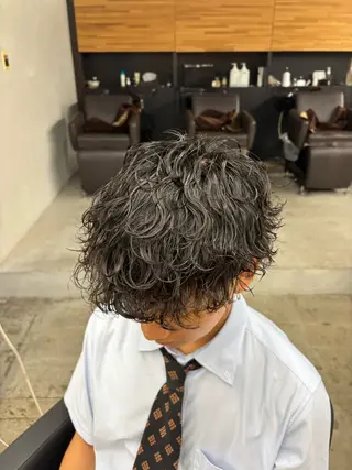 パーマ メンズ mono / Manatoのヘアスタイル