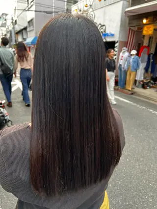 ミディアム カラー パーマ ヘアアレンジ メンズ キッズ ネイル マツエク・マツパ アイブロウ 堀井 凌平のヘアスタイル
