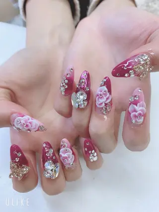 セミロング JNA認定講師🌸 RIEのネイルデザイン