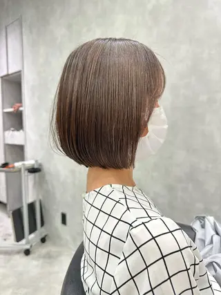 ショート fullbloom hair&spa所属・DAIKIベージュ 🍂レイヤーカットのヘアスタイル