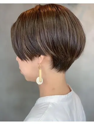 ショート カラー 吉田一輝 外国人パーマのヘアスタイル