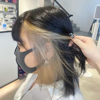 カラー 酸性ストレート・ メンズ  三原 楊子のヘアスタイル