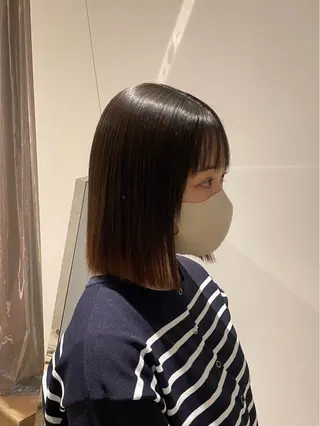 ミディアム SITEN 淀屋橋 /肥後橋きべひろまさのヘアスタイル