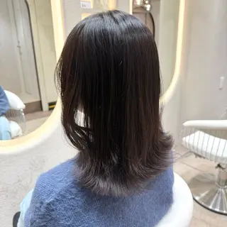 ミディアム カラー 🍑似合わせ/モテ髪 🍑MOMOKA🍑のヘアスタイル