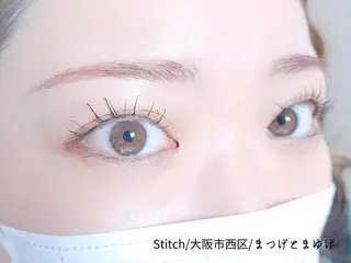 マツエク・マツパ アイブロウ Stitch AZUのマツエク・マツパデザイン