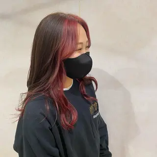 セミロング 波巻きスパイラル/ メンズパーマ/ゆうひのヘアスタイル