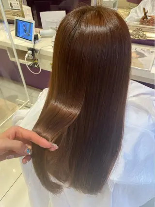 ロング カラー 村橋 葵緒のヘアスタイル