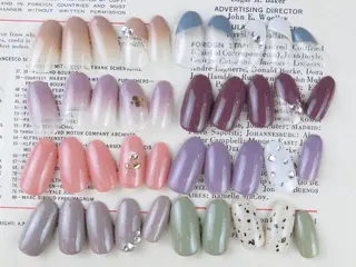 ネイル Huit所属・ユイット 甲南山手のネイルデザイン