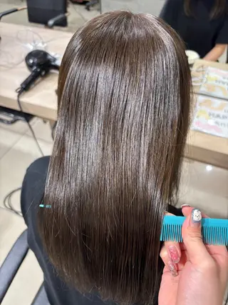 ロング カラー 🍒カラー/縮毛🍒 こばるのヘアスタイル