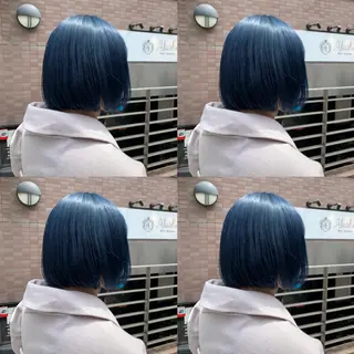 ミディアム カラー ヘアアレンジ 🦋韓国ヘア 坂本 菜摘🦋のヘアスタイル