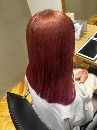 ロング カラー hair make one 004所属・織田 ゆみのヘアスタイル