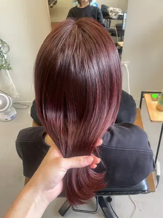 セミロング ᗪOI ᒍᑌᖇIのヘアスタイル