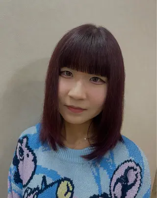 カラー ayame /新宿 美容師のヘアスタイル