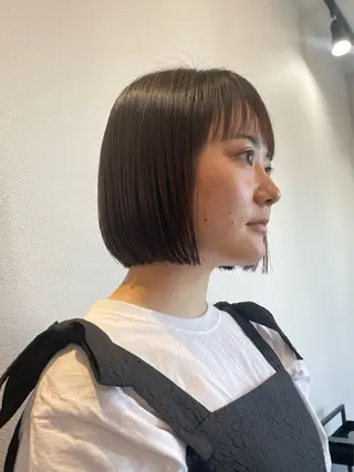 ショート ボブ/髪質改善/ soiナカジママドリのヘアスタイル
