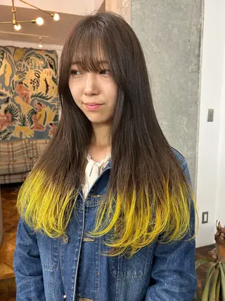 ロング 🫧透明感カラー🫧 ハシモトタケルのヘアスタイル
