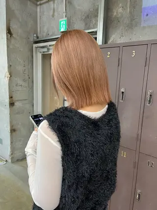 ミディアム カラー 小木曽智美 /ボブ/ショートのヘアスタイル