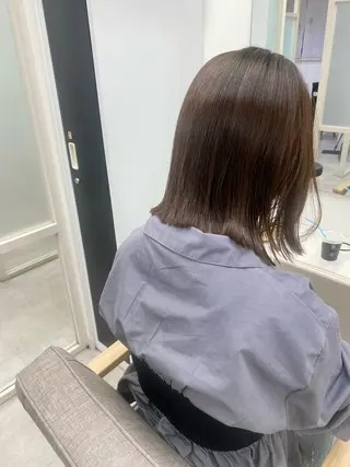 ショート 透明感カラー/ FRAME天王寺✨のヘアスタイル