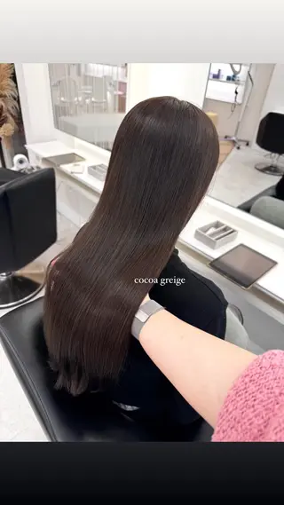 セミロング Parve Mix/ 平 奈果🎀のヘアスタイル