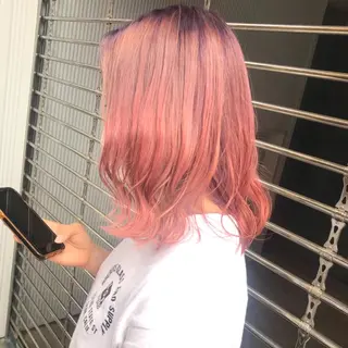 カラー ブリーチ難民の救世主 サロンINK.渋谷のヘアスタイル