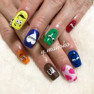 ネイル She nail studio 原宿所属・パラジェル有/ スカルプ/mahoのネイルデザイン