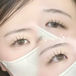 マツエク・マツパ Eyelash Salon Blanc~まつげエクステと眉の専門美容室~富山CiC店所属・片田 唯宇衣のマツエク・マツパデザイン