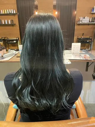 ロング Reny所属・梅田 陸のヘアスタイル