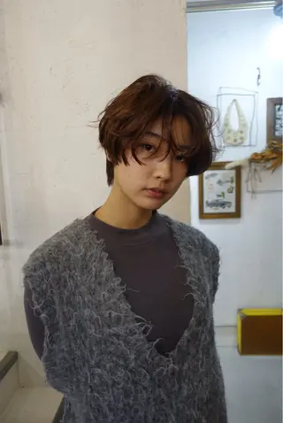 ショート 梅澤 舞のヘアスタイル