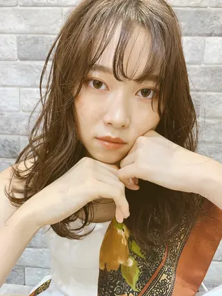 セミロング ボブ/暖色/デザイン KOYUKI⛄️のヘアスタイル