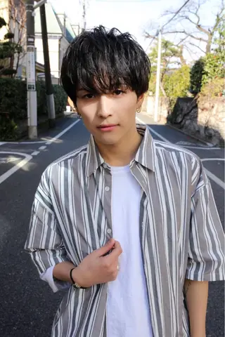 ショート 韓国レイヤー🇰🇷 韓国研修◎渋谷カイトのヘアスタイル