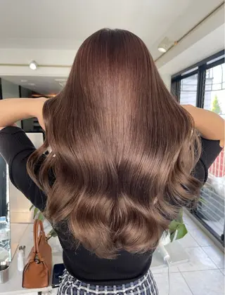 ロング blend渋谷 はなのヘアスタイル