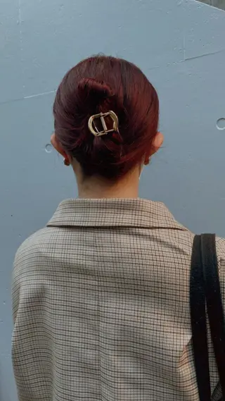 セミロング カラー les baladins du miroir所属・🍃YURI 🍃のヘアスタイル