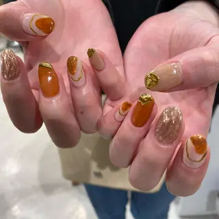 ネイル 平野葵🎀 hair/nailのネイルデザイン