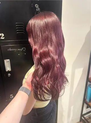 ロング カラー ヘアアレンジ Himawari♡ 柔らかいカラーのヘアスタイル