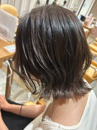 ミディアム 【ハイライト】 YUYAのヘアスタイル