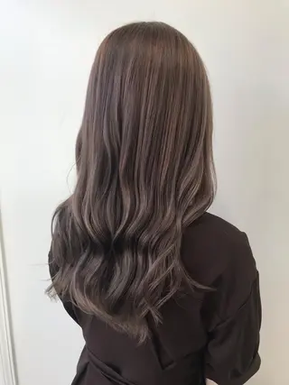 ロング カラー 片山 千晴のヘアスタイル