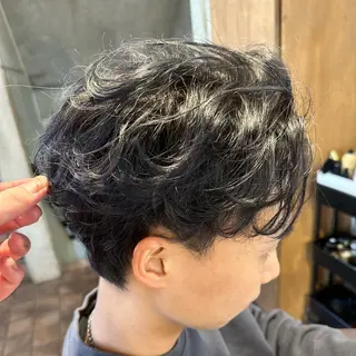 ショート メンズ 髪質改善|縮毛矯正 ◎店長◎Keitaのヘアスタイル