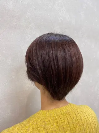 ショート カラー full bloom所属・宮﨑 舞のヘアスタイル