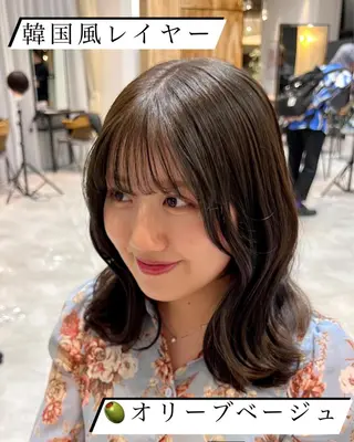 ミディアム カラー salowin神戸三宮suite所属・工藤 貫多のヘアスタイル