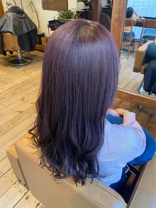 ロング カラー -Lattan- 椎葉 智佳のヘアスタイル