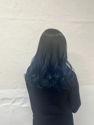 ロング カラー 🩵似合わせカット SEIRA🩵のヘアスタイル