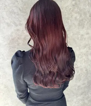 ロング カラー SLAY.所属・早川 裕太のヘアスタイル