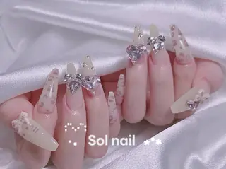ネイル パラジェル＆フィルイン取り扱いサロンSol Nail所属・Sol Nail ミネのネイルデザイン