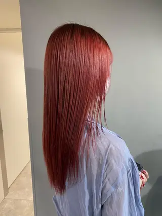 セミロング カラー ヘアアレンジ ボブ /ニュアンス/ satomi🧸💖のヘアスタイル